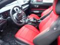  2020 Ford Mustang Showstopper Red Interior #8
