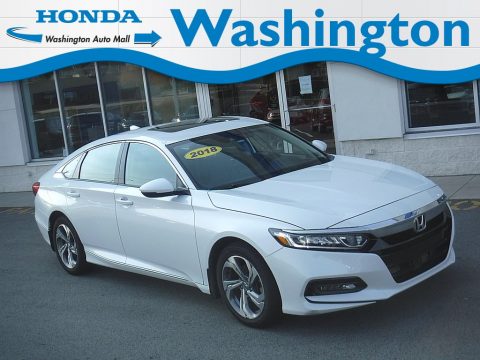 Platinum White Pearl Honda Accord EX-L Sedan.  Click to enlarge.