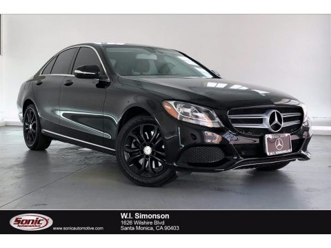 Black Mercedes-Benz C 300.  Click to enlarge.