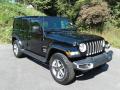 Front 3/4 View of 2021 Jeep Wrangler Unlimited Sahara 4x4 #4