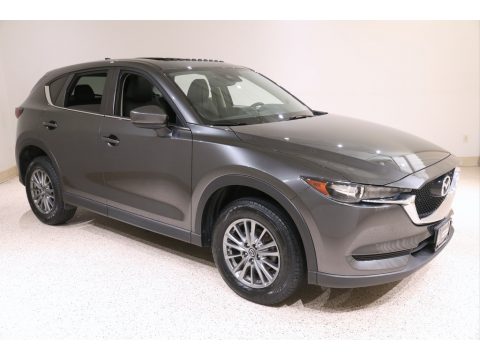 Meteor Gray Mica Mazda CX-5 Touring AWD.  Click to enlarge.