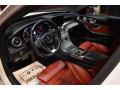  2017 Mercedes-Benz C Cranberry Red/Black Interior #9