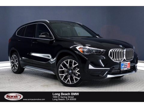 Jet Black BMW X1 sDrive28i.  Click to enlarge.