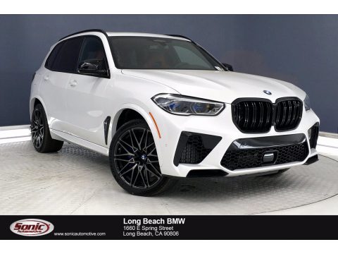 Mineral White Metallic BMW X5 M .  Click to enlarge.