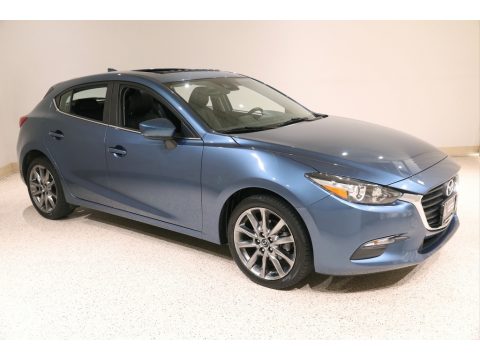 Eternal Blue Mica Mazda MAZDA3 Touring 5 Door.  Click to enlarge.