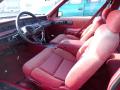  1993 Chevrolet Lumina Red Interior #7