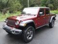 Front 3/4 View of 2021 Jeep Gladiator Rubicon 4x4 #2