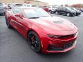 Front 3/4 View of 2021 Chevrolet Camaro SS Coupe #8