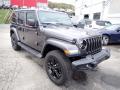 Front 3/4 View of 2020 Jeep Wrangler Unlimited Sport 4x4 #8