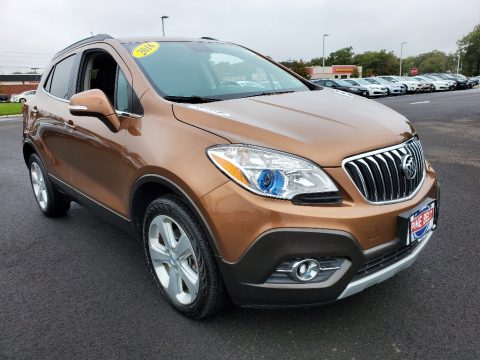 River Rock Metallic Buick Encore Leather AWD.  Click to enlarge.