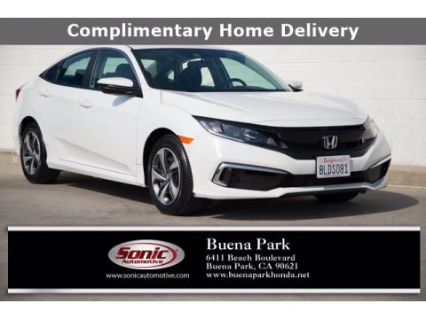 Platinum White Pearl Honda Civic LX Sedan.  Click to enlarge. Platinum White Pearl Honda Civic LX Sedan.  Click to enlarge.
