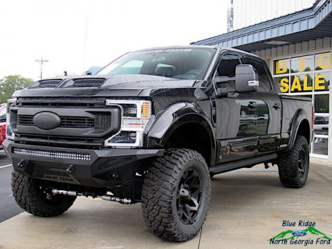 Agate Black Ford F250 Super Duty Black Ops by Tuscany Crew Cab 4x4.  Click to enlarge.