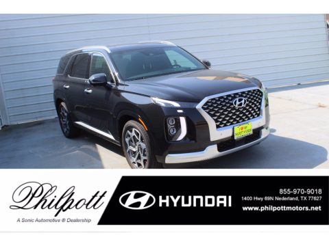 Becketts Black Hyundai Palisade Calligraphy AWD.  Click to enlarge.