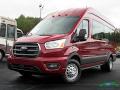 2020 Ford Transit Passenger Wagon XLT 350 HR Extended Kapoor Red