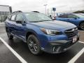 Front 3/4 View of 2021 Subaru Outback Onyx Edition XT #1