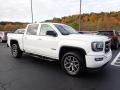 Front 3/4 View of 2018 GMC Sierra 1500 SLT Crew Cab 4WD #4