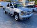 Front 3/4 View of 2015 Chevrolet Silverado 1500 LT Double Cab 4x4 #4