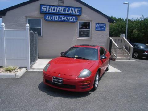 Saronno Red Mitsubishi Eclipse GS Coupe.  Click to enlarge.