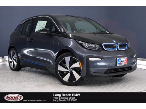 Mineral Gray Metallic BMW i3 with Range Extender.  Click to enlarge.