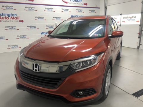 Orangeburst Metallic Honda HR-V EX AWD.  Click to enlarge.