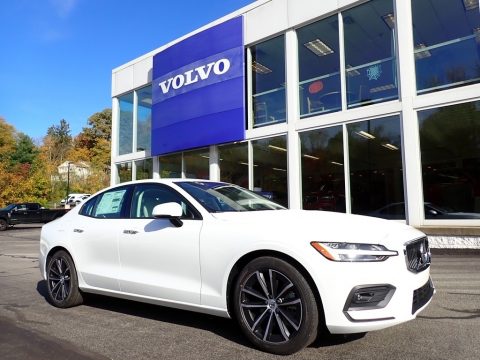 Crystal White Metallic Volvo S60 T5 Momentum.  Click to enlarge.