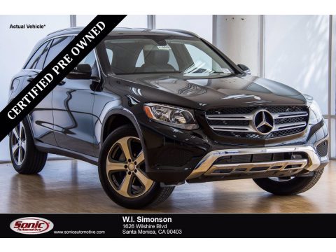 Black Mercedes-Benz GLC 300.  Click to enlarge.