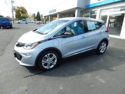 Arctic Blue Metallic Chevrolet Bolt EV LT.  Click to enlarge.