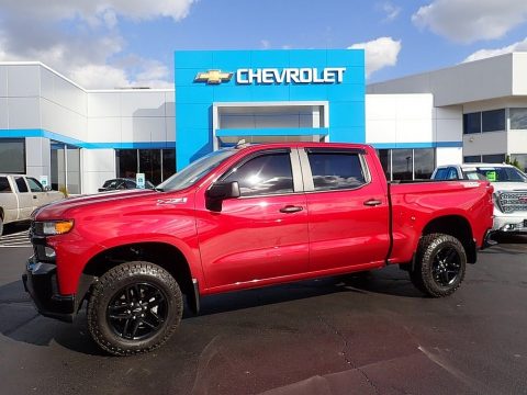 Cajun Red Tintcoat Chevrolet Silverado 1500 Custom Z71 Trail Boss Crew Cab 4WD.  Click to enlarge.