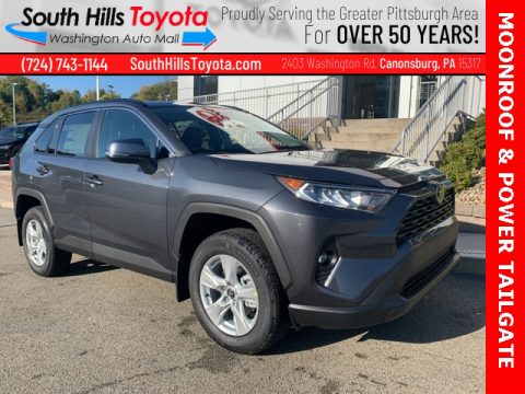 Magnetic Gray Metallic Toyota RAV4 XLE AWD.  Click to enlarge.