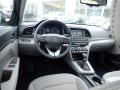  2020 Hyundai Elantra Gray Interior #9