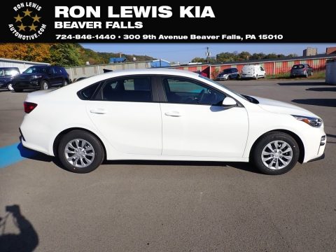 Clear White Kia Forte FE.  Click to enlarge.