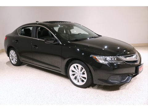 Crystal Black Pearl Acura ILX Technology.  Click to enlarge.