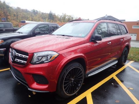 designo Cardinal Red Metallic Mercedes-Benz GLS 550 4Matic. Click to enlarge. designo Cardinal Red Metallic Mercedes-Benz GLS 550 4Matic. Click to enlarge.