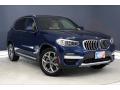 Front 3/4 View of 2021 BMW X3 sDrive30i #19