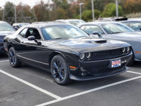 Pitch Black Dodge Challenger GT AWD.  Click to enlarge.