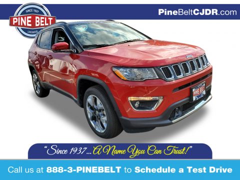 Redline Pearl Jeep Compass Limited 4x4.  Click to enlarge.