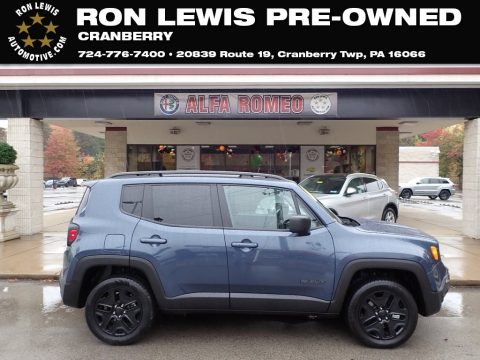 Slate Blue Pearl Jeep Renegade Sport 4x4.  Click to enlarge.