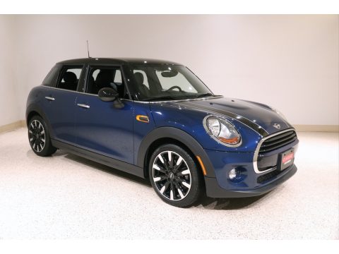 Deep Blue Metallic Mini Hardtop Cooper 4 Door.  Click to enlarge.
