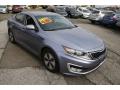 Front 3/4 View of 2012 Kia Optima Hybrid #3