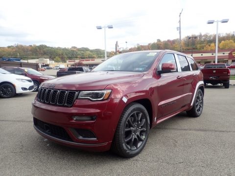 Velvet Red Pearl Jeep Grand Cherokee High Altitude 4x4.  Click to enlarge.