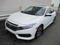 Front 3/4 View of 2018 Honda Civic EX Sedan #9