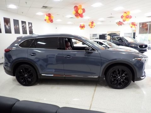 Polymetal Gray Mazda CX-9 Grand Touring AWD.  Click to enlarge.