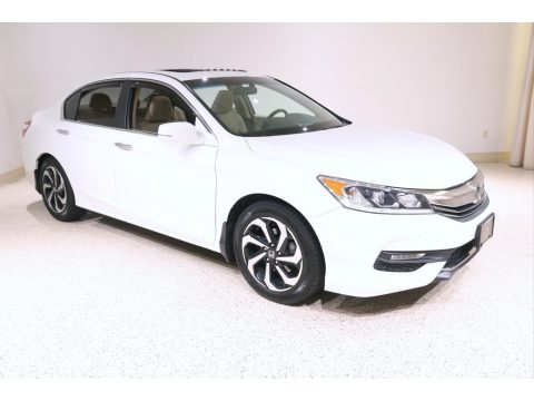 White Orchid Pearl Honda Accord EX Sedan.  Click to enlarge.