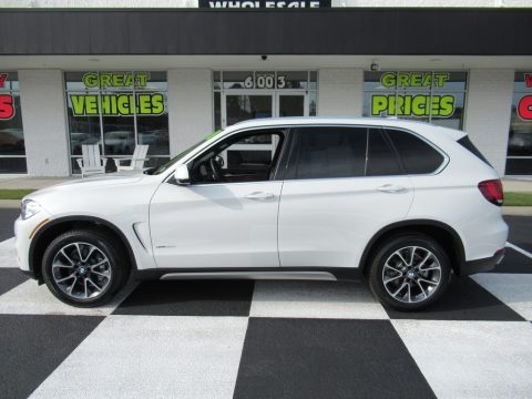 Alpine White BMW X5 xDrive35i.  Click to enlarge.