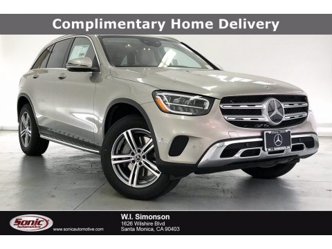 Mojave Silver Metallic Mercedes-Benz GLC 300 4Matic.  Click to enlarge.