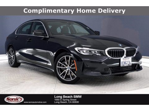 Black Sapphire Metallic BMW 3 Series 330i Sedan.  Click to enlarge.