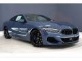 Front 3/4 View of 2021 BMW 8 Series M850i xDrive Coupe #19