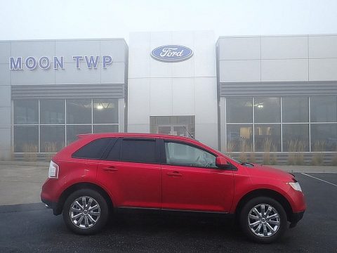 Red Candy Metallic Ford Edge SEL AWD.  Click to enlarge.