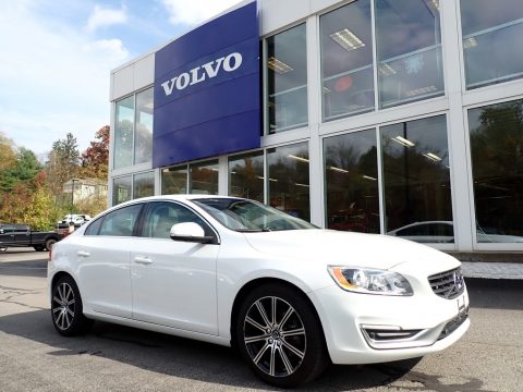 Ice White Volvo S60 T5 AWD.  Click to enlarge.