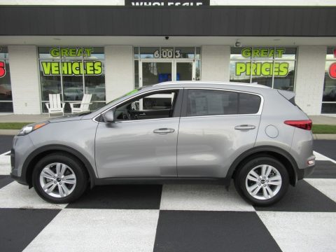 Mineral Silver Kia Sportage LX.  Click to enlarge.